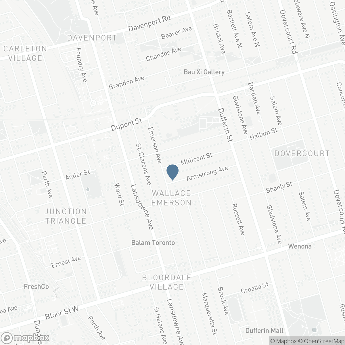 131R MILLICENT STREET, Toronto, Ontario M6H 1W3